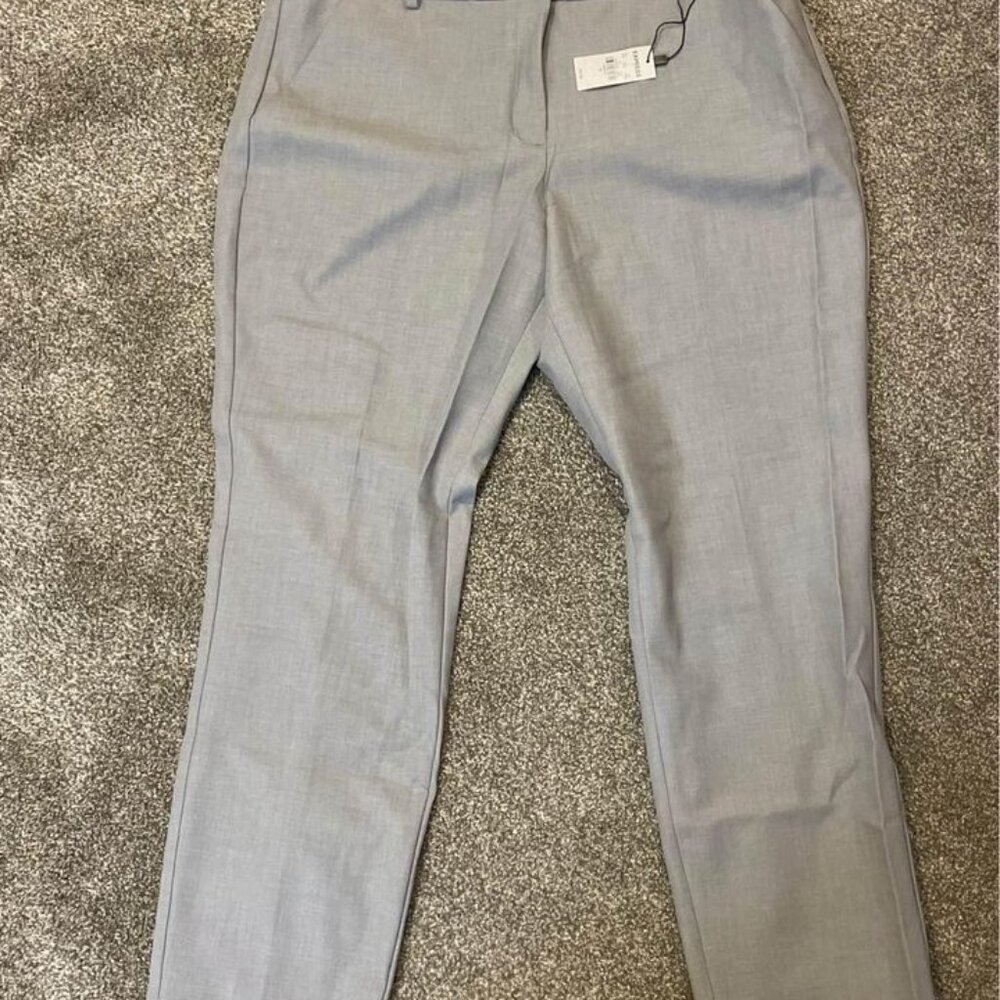 Express women’s light gray columnist ankle pants, brand new with tags, size 14